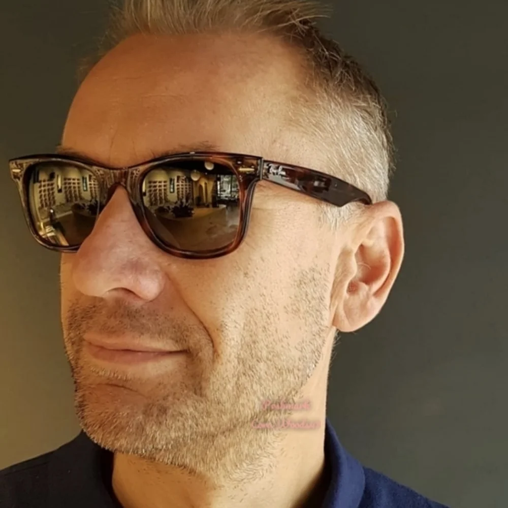 Ray Ban Wayfarer Tortoise Brown RB2140 Unisex 50 / 54 New - Picture 16 of 16